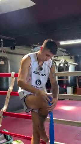 Vendaje antes del round