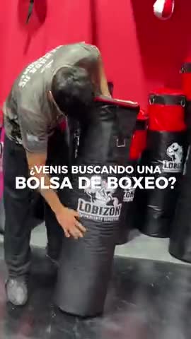 ¿Bolsa de boxeo?