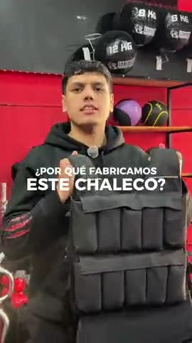 Chaleco con peso