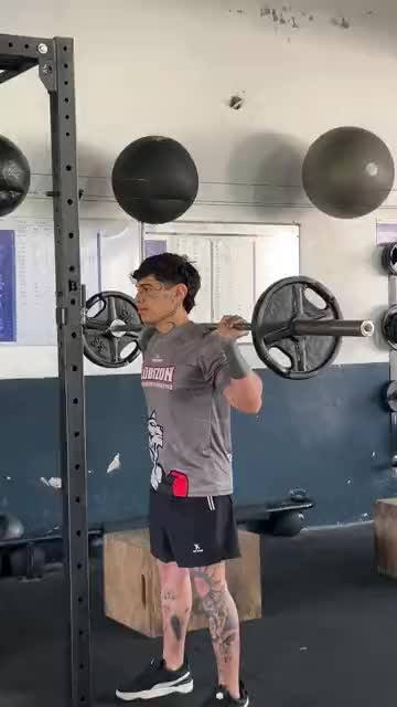 Sentadilla con barra